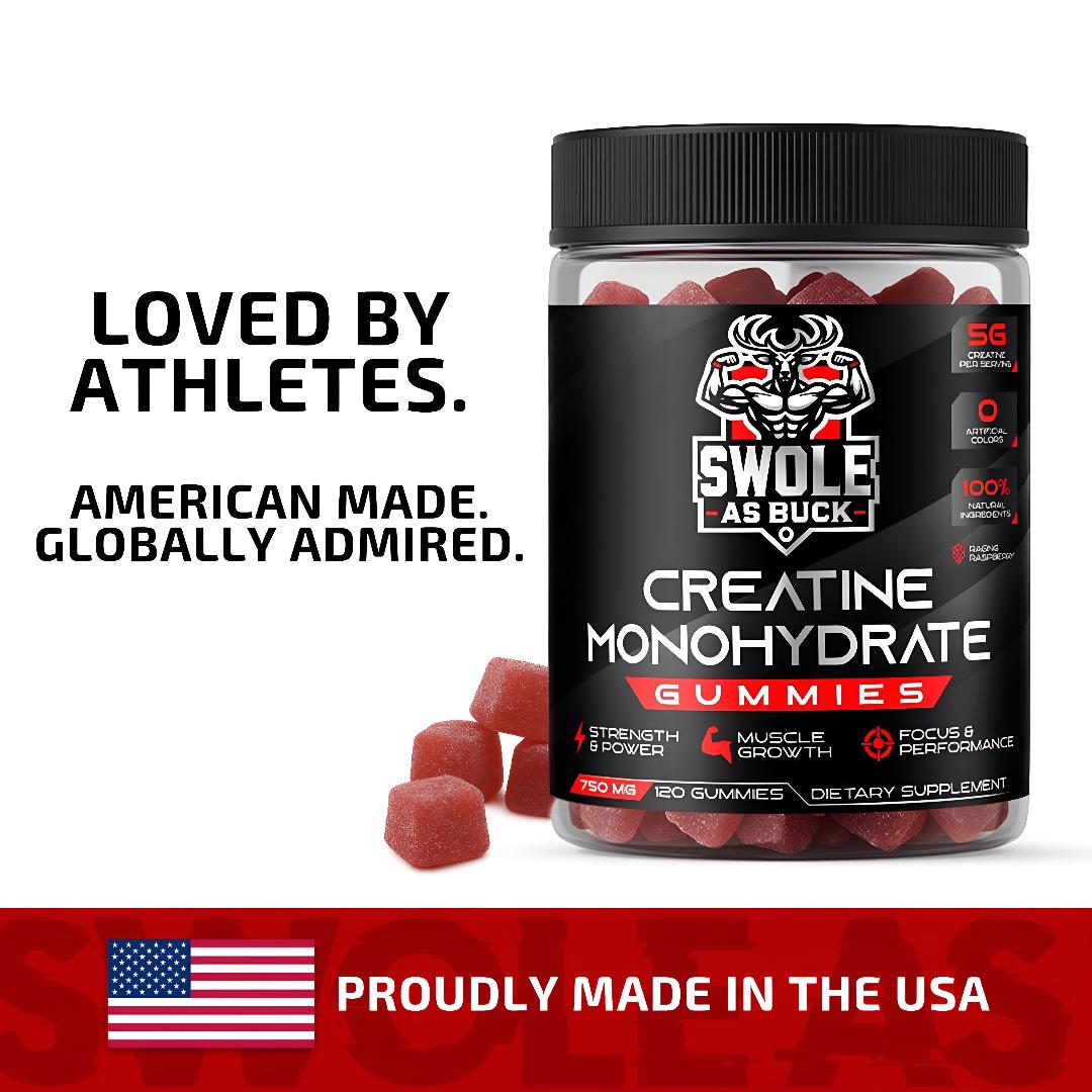 Swole Gummies – 5g Creatine Gummies by Swole as Buck