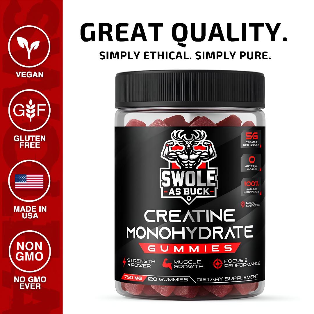 Swole Gummies – 5g Creatine Gummies by Swole as Buck